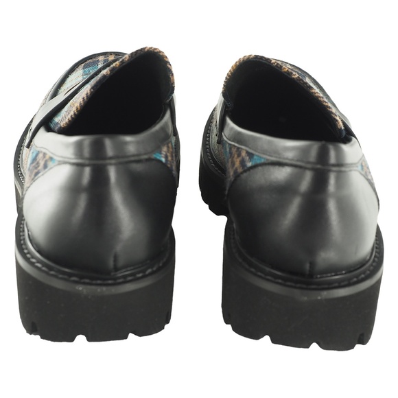 Bibi Lou Dylan Plaid Penny Loafers - Picture 9 of 10